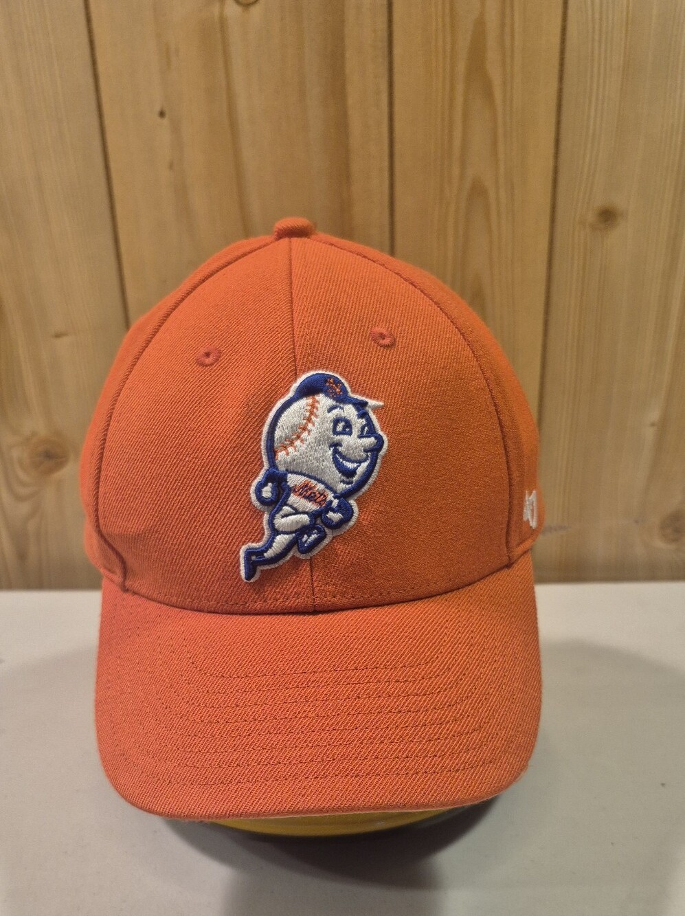 Mr. Met  Mascot, Met Solid Orange Baseball Cap